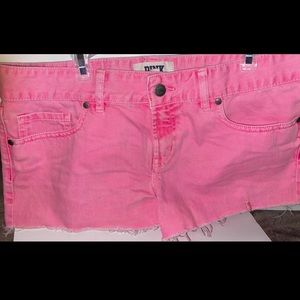 Victoria secret PINK pink denim shorts